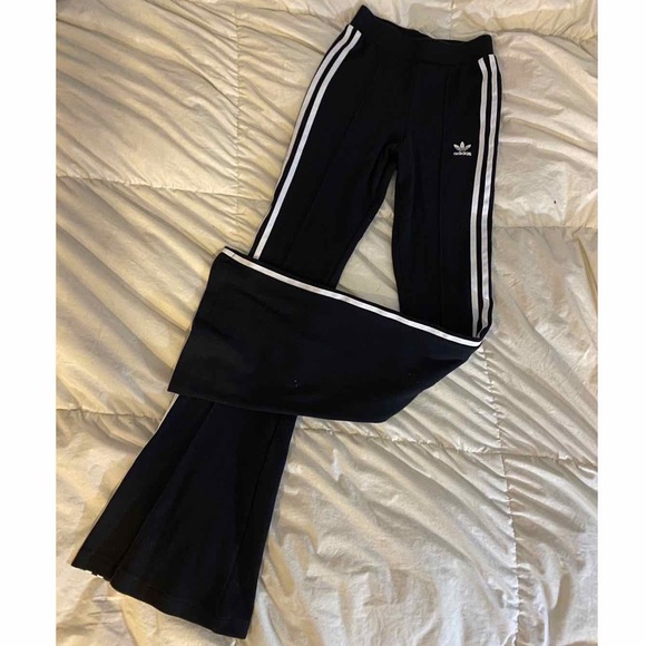adidas Slim Fitted Flare Track Pants